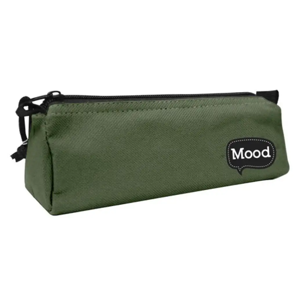 imagen de Estuche cilíndrico khaki verde Chrome 21x7x7cm 1