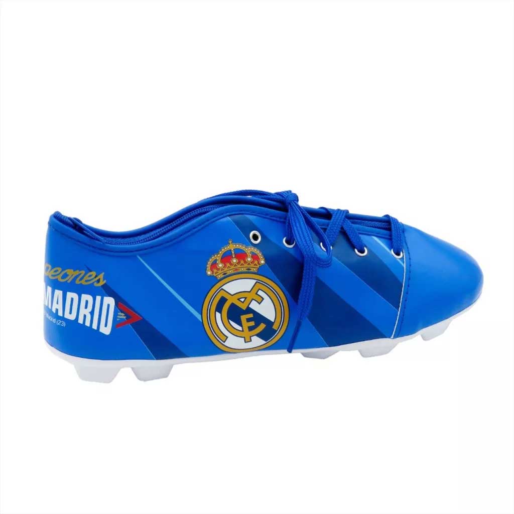 imagen de Estuche de lápices en forma de zapatilla de fútbol del Real Madrid 2
