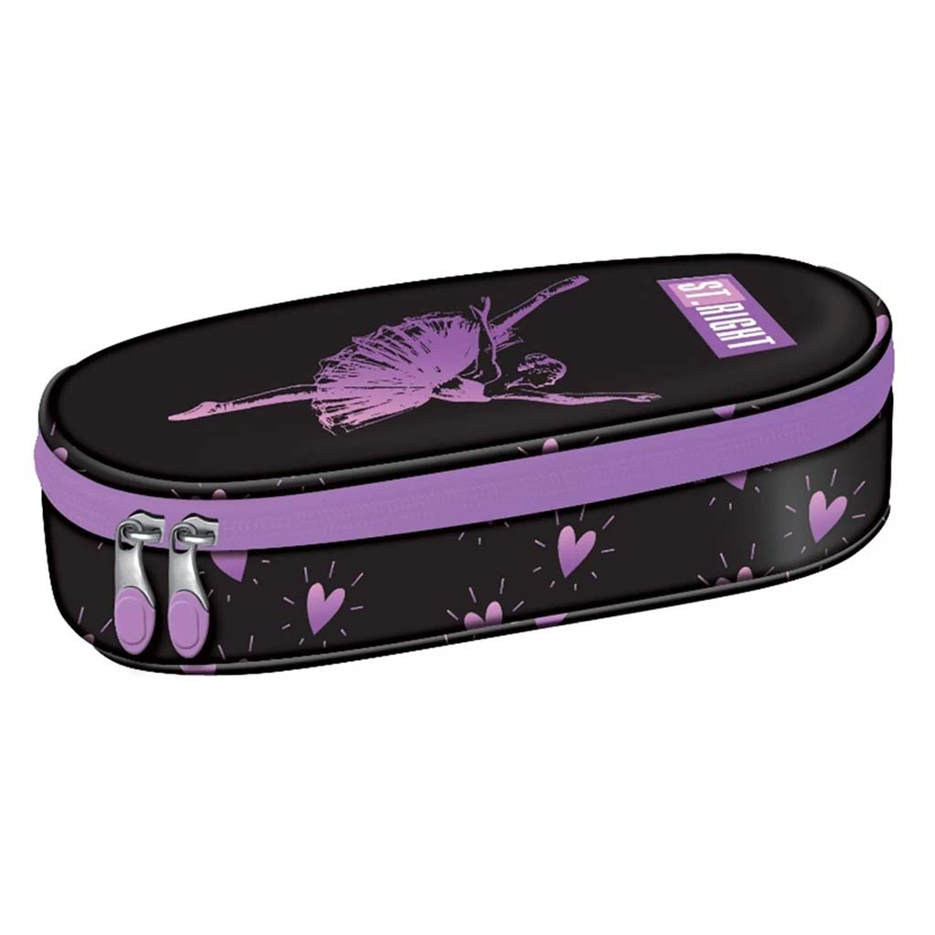 imagen de Estuche ovalado Ballerina St.Right PC01 23x9,5x6cm 1