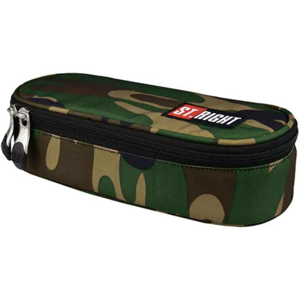 imagen de Estuche ovalado con patrón de camuflaje St.Right Moro 23cm 2