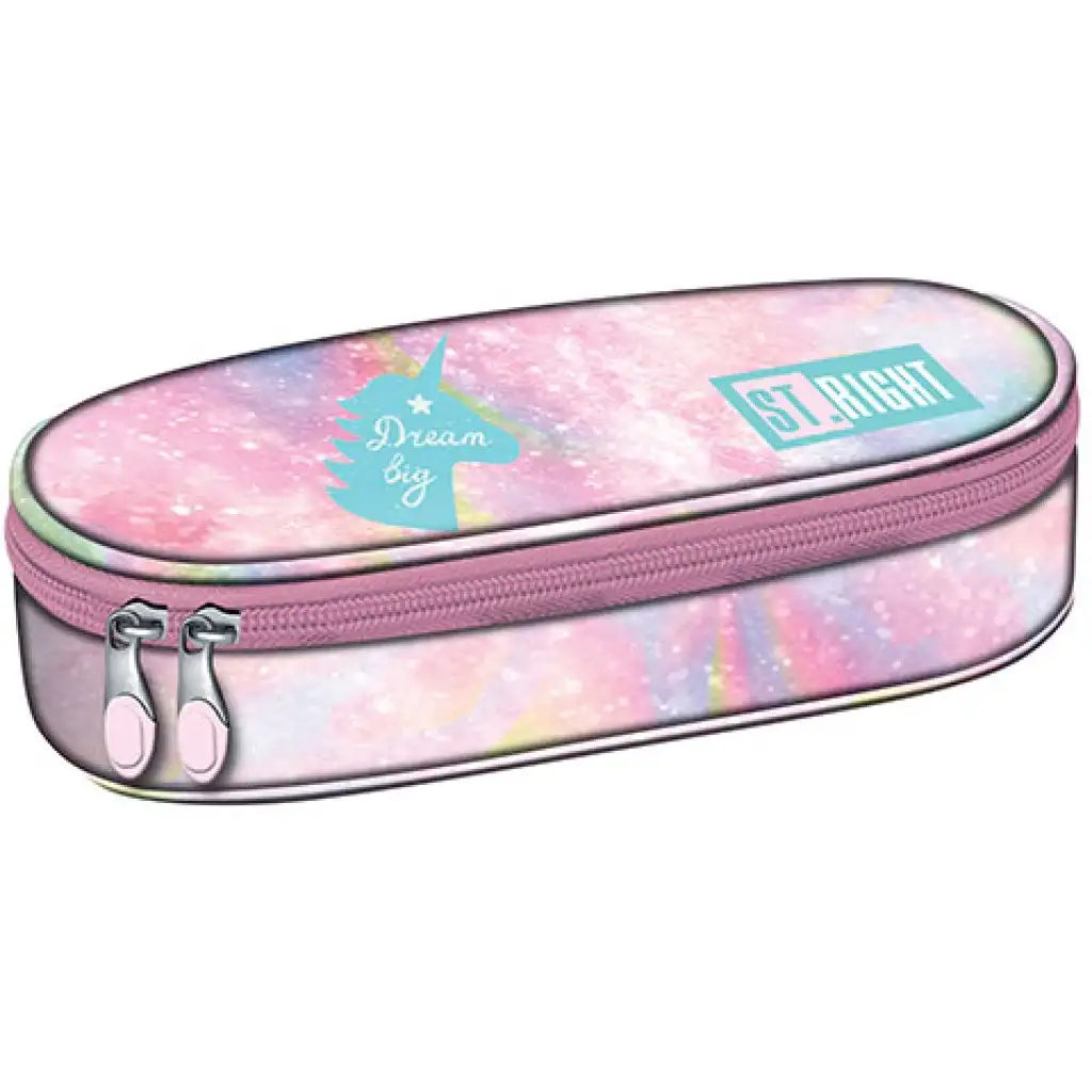 imagen de Estuche ovalado de unicornio Sky de St.Right 1