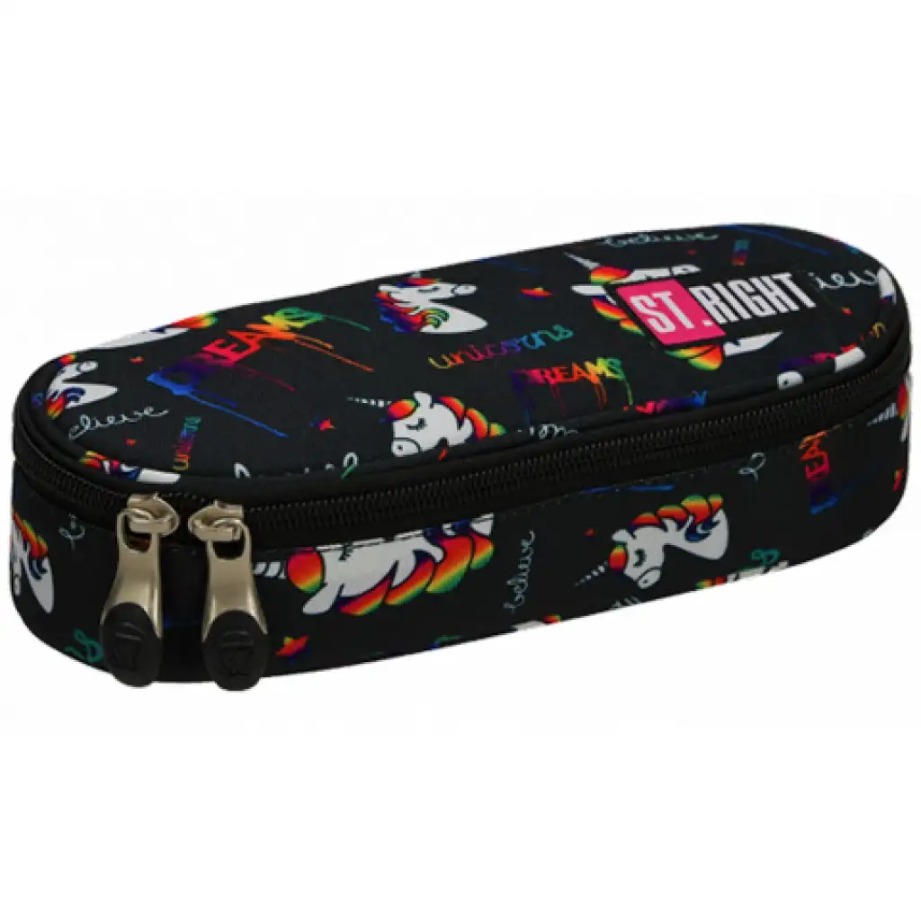 imagen de Estuche ovalado de unicornio St.Right 1
