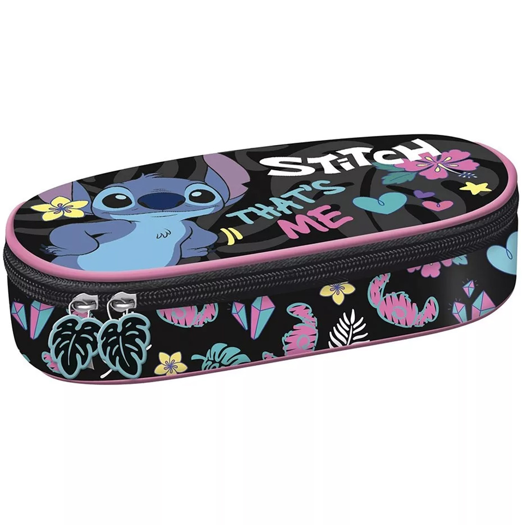 imagen de Estuche ovalado Disney Stitch That's Me 23x10x6,5 cm 1