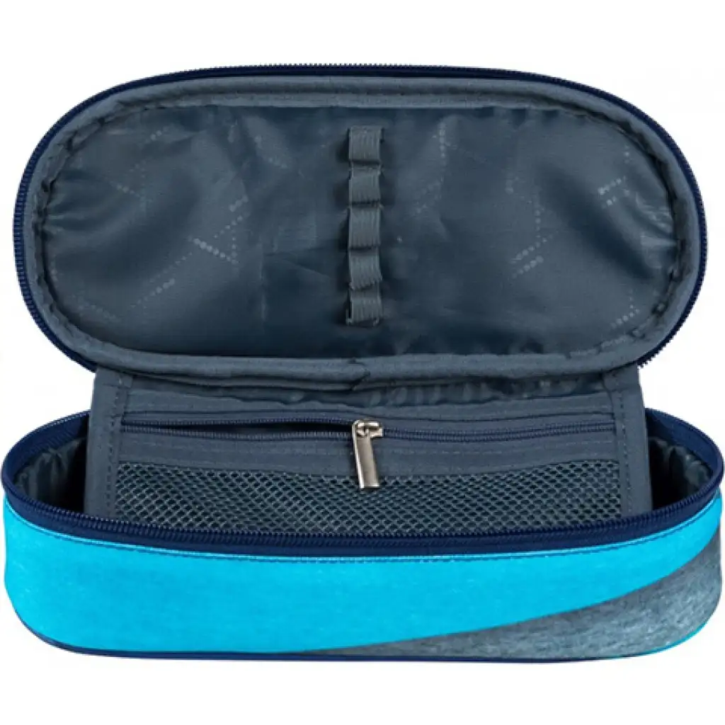 imagen de Estuche ovalado en tonos azules St.Right 23cm 2