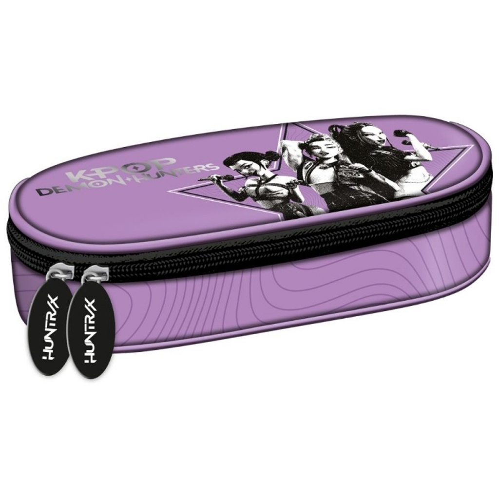 imagen de Estuche ovalado K-POP Demon Hunters PC01 23x9,5x6 cm 1