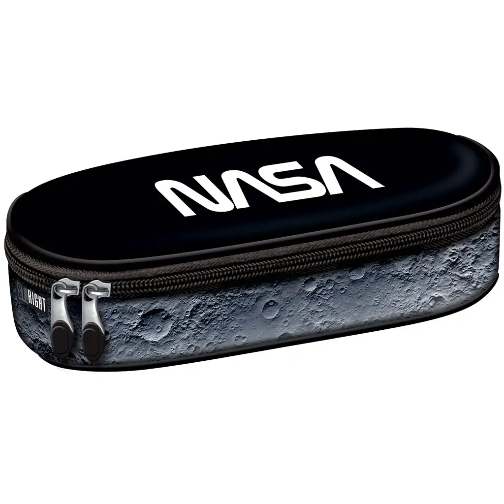 imagen de Estuche ovalado Moon Surface NASA PC01 23x9,5x6cm 1