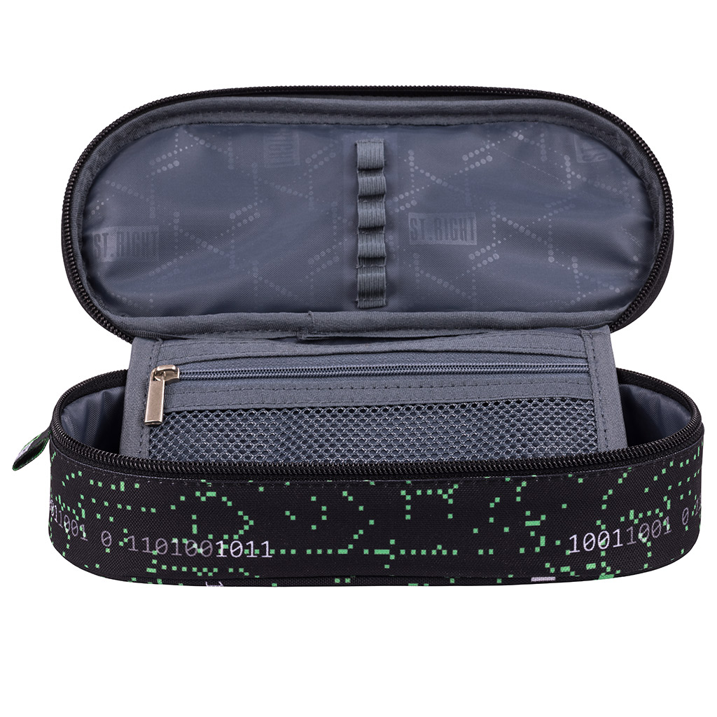 imagen de Estuche ovalado negro St.Right VR Gamer PC01 23x9,5x6cm 2