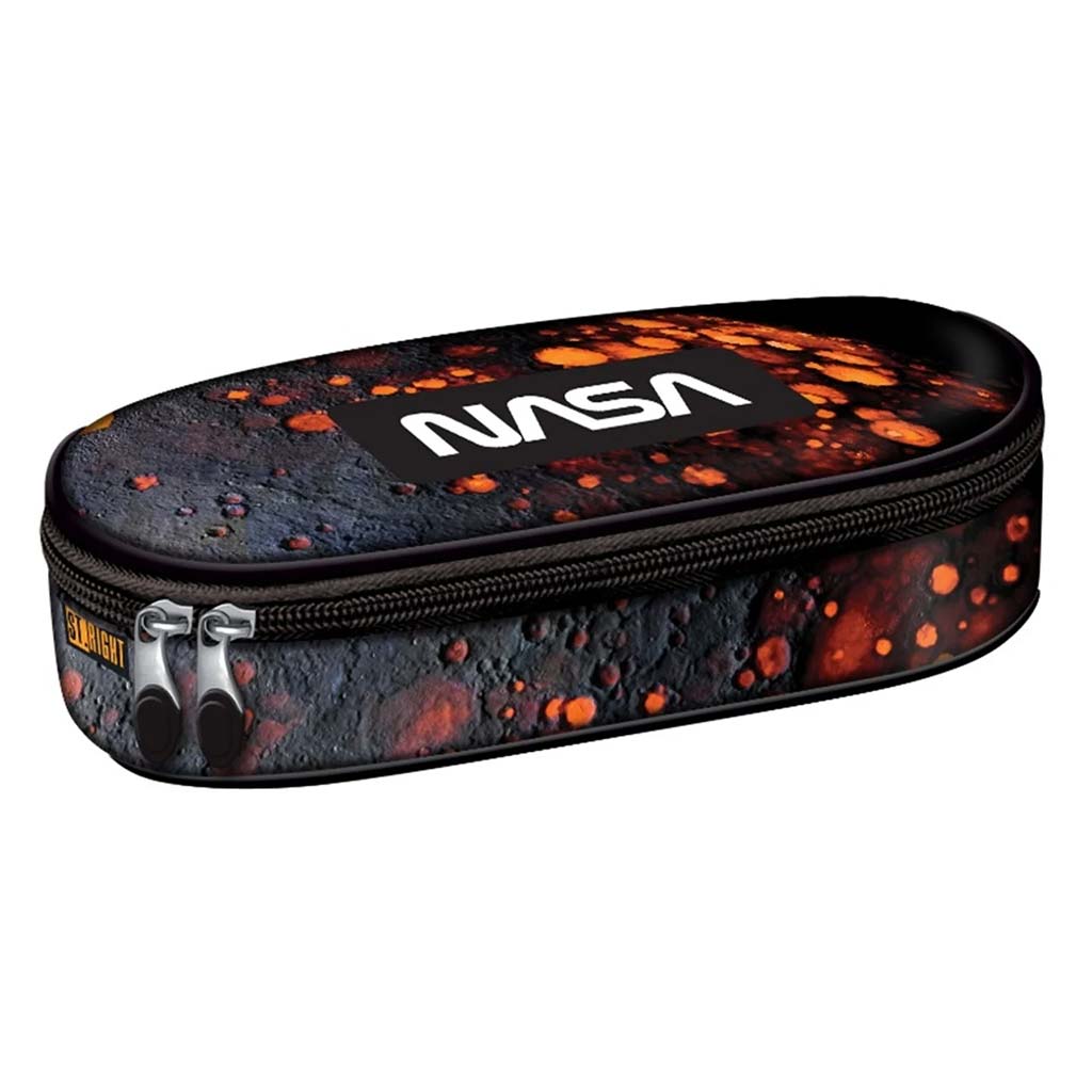 imagen de Estuche ovalado St.Right Red Planet PC01 23x9,5x6cm 1