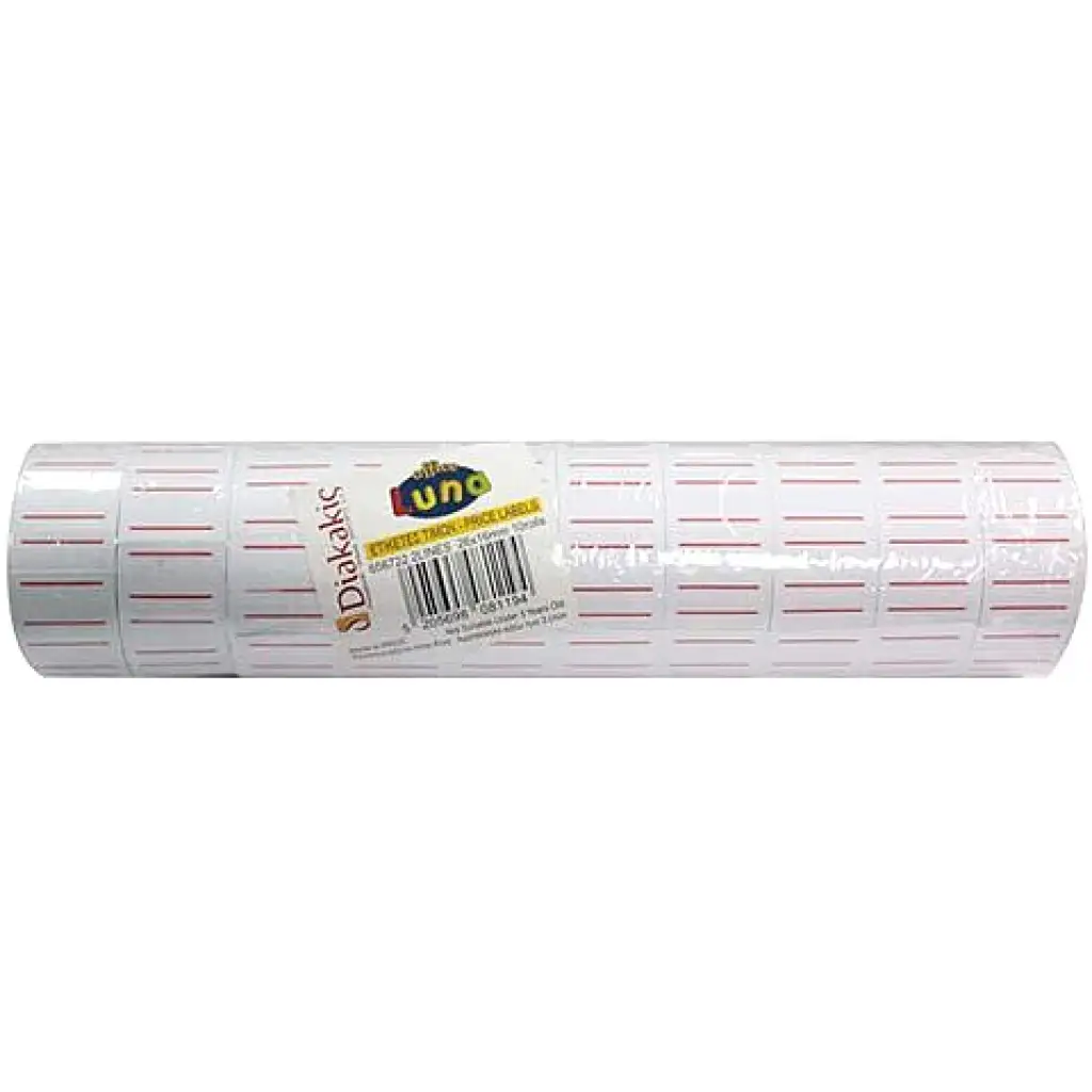 imagen de Etiqueta de precio autoadhesiva blanca 26x16mm 600ud 1