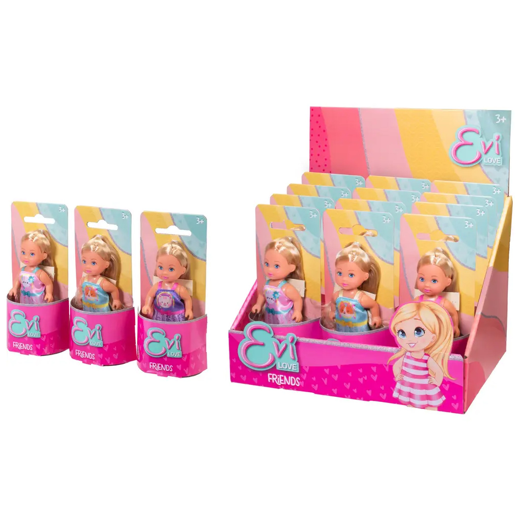 imagen de Evi Love: Amigos Muñeca rubia Evi en varias versiones 12 cm - Simba Toys 1