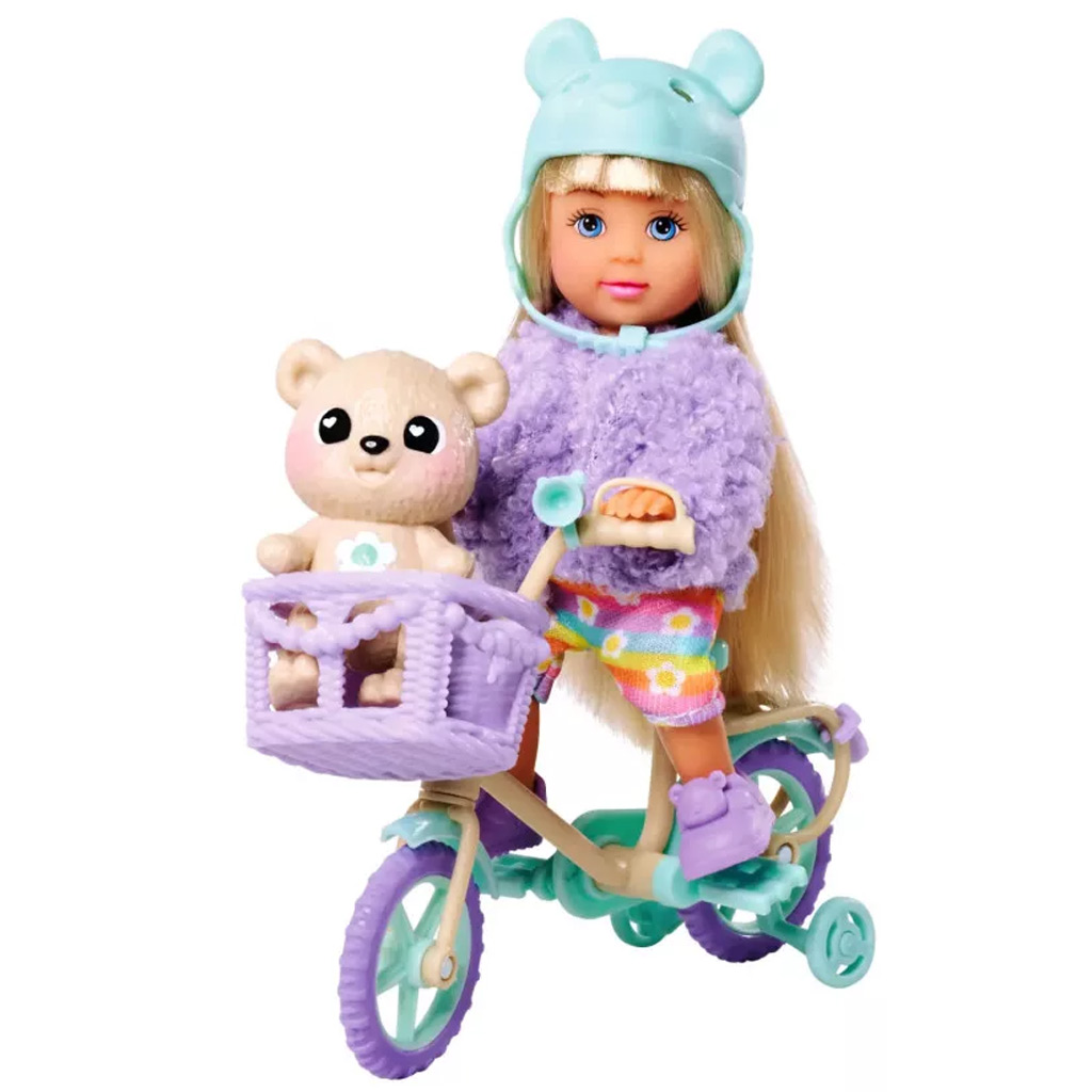 imagen de Evi Love: Bicicleta de Teddy – Conjunto de juego de ciclista - Simba Toys 3