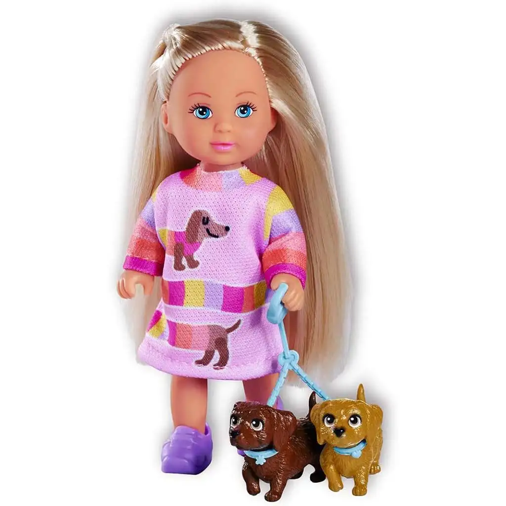 imagen de Evi Love: Muñeca Évi con dos cachorros - Simba toys 2