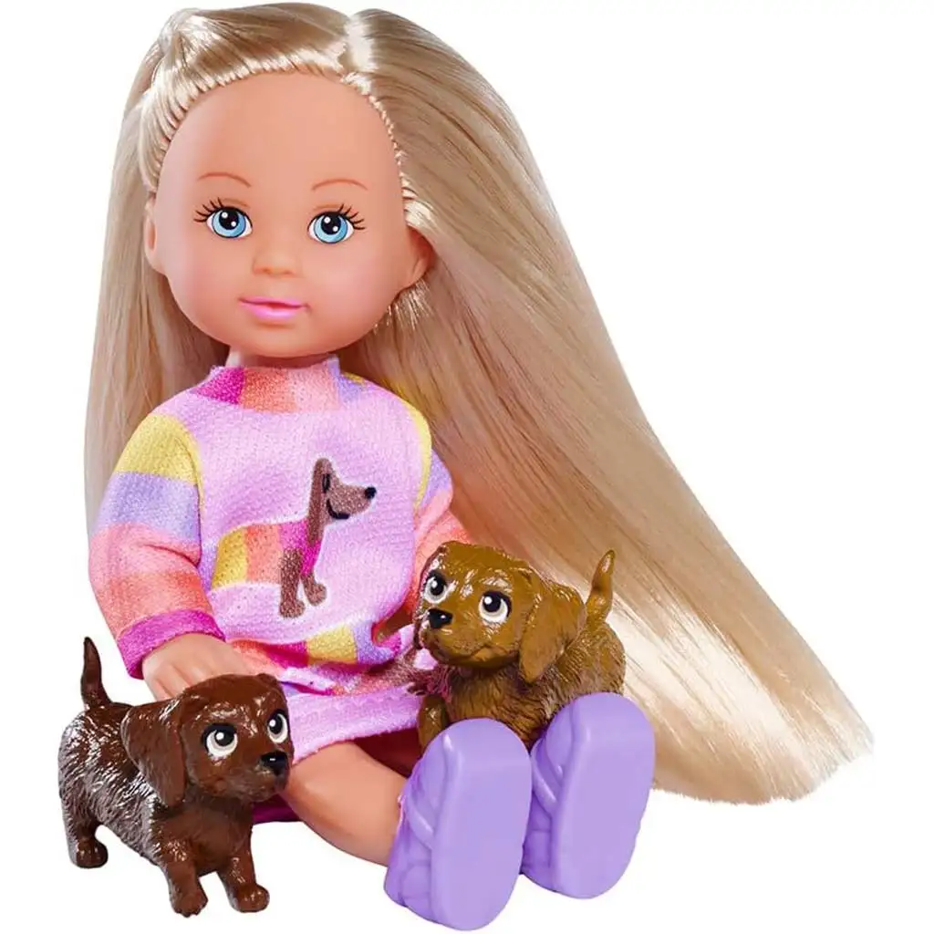 imagen de Evi Love: Muñeca Évi con dos cachorros - Simba toys 3