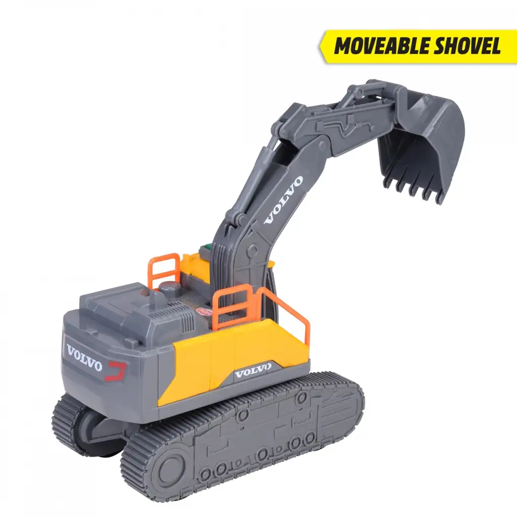 imagen de Excavadora Volvo con efectos de luz y sonido 23cm - Dickie Toys 2