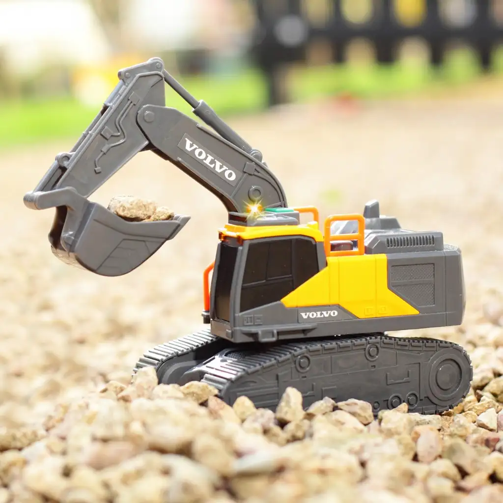 imagen de Excavadora Volvo con efectos de luz y sonido 23cm - Dickie Toys 5