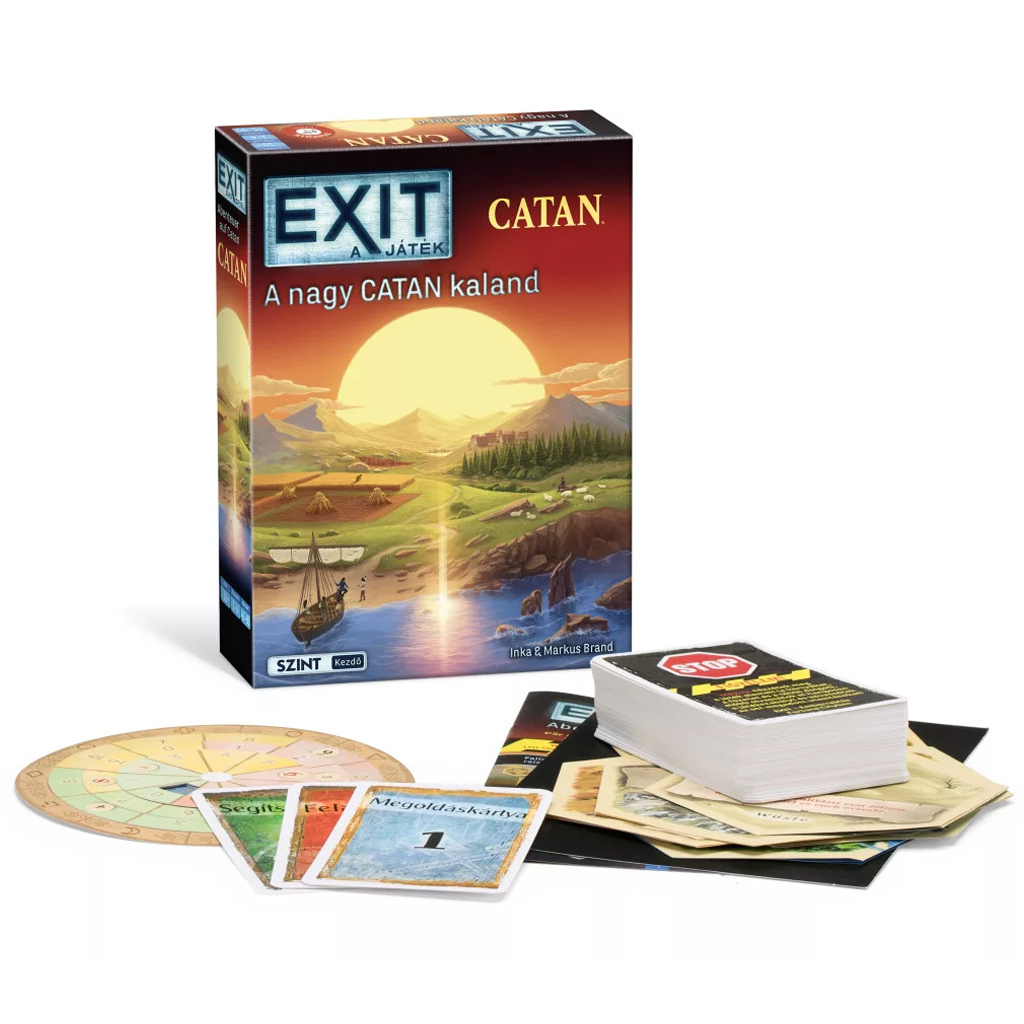 imagen de Exit - La gran aventura de Catan juego de mesa - Piatnik 1