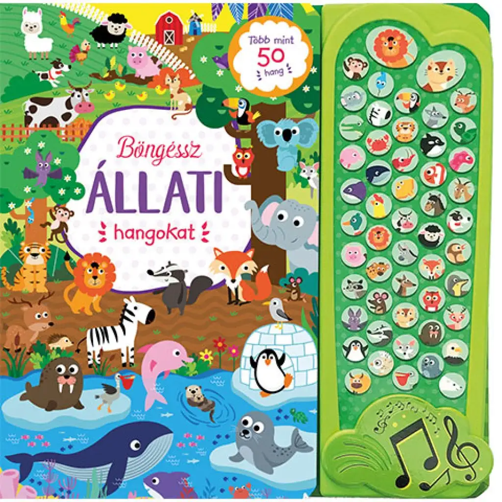 imagen de Explora sonidos de animales libro para bebés 1