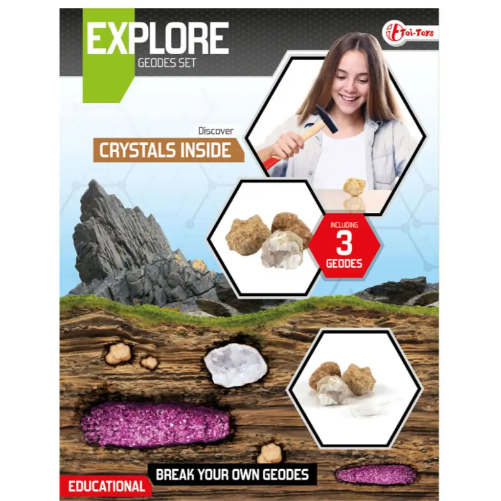 imagen de Explorar ciencia y descubrimiento: Set de arqueólogo Geodas 1