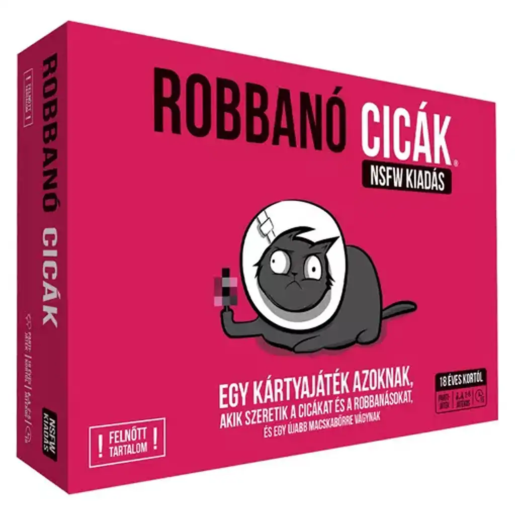 imagen de Explosivos gatos juego de mesa - edición NSFW 1