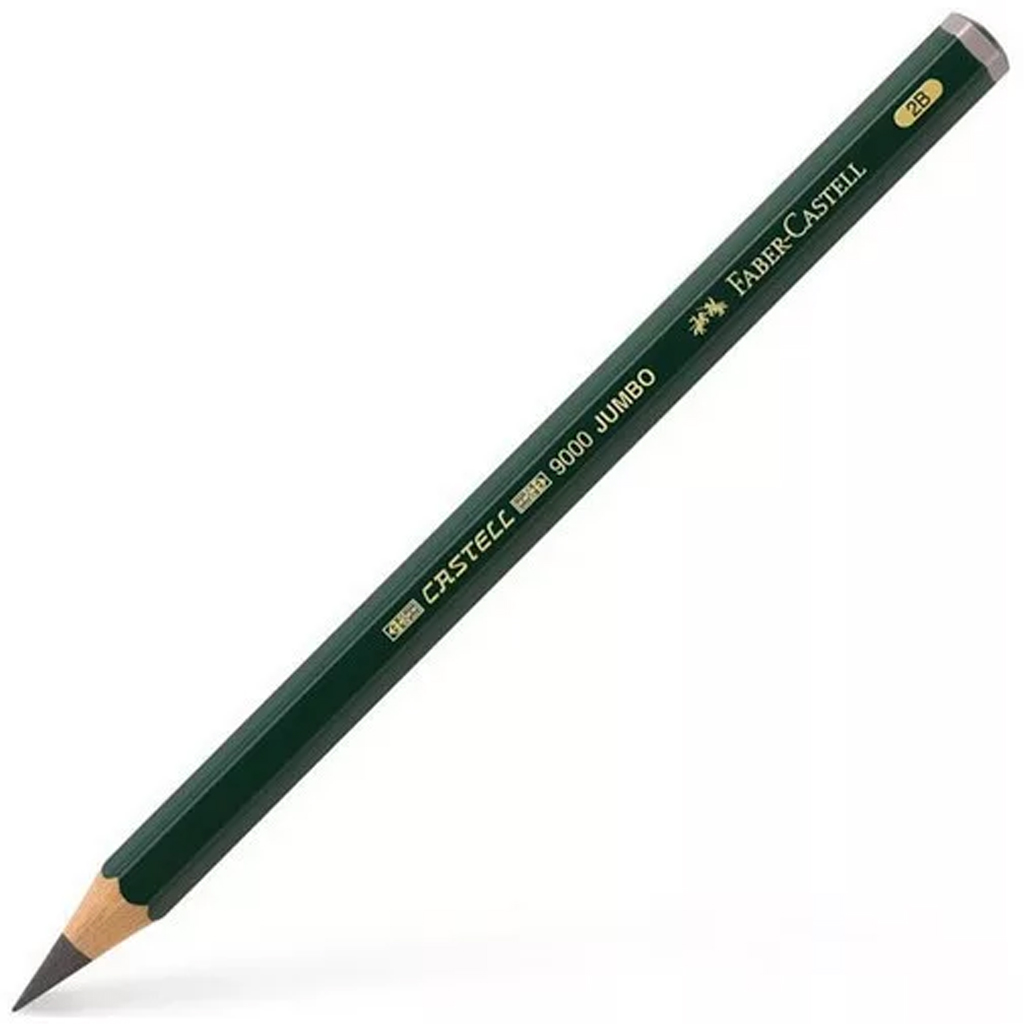 imagen de Faber-Castell: 9000 Jumbo lápiz de grafito 2B 1