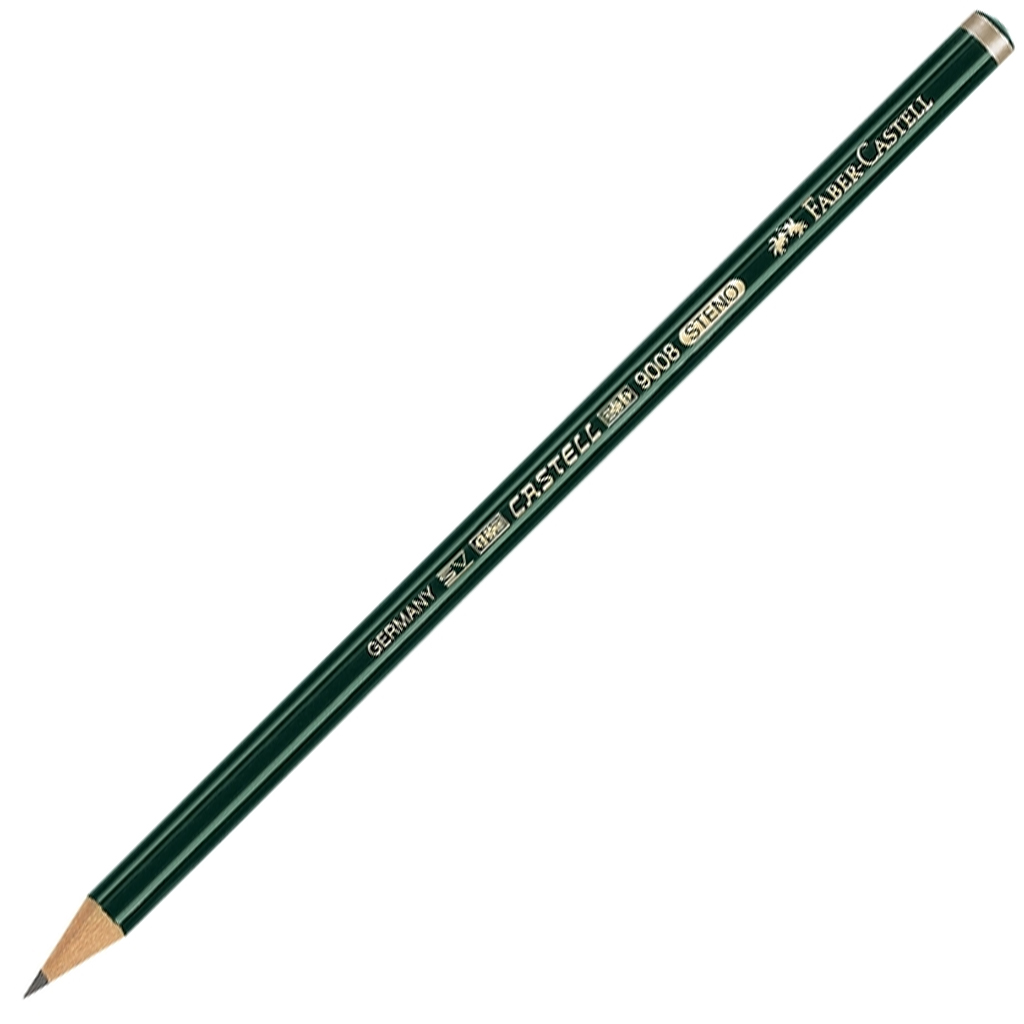 imagen de Faber-Castell: 9008 Steno lápiz de grafito 2B 1