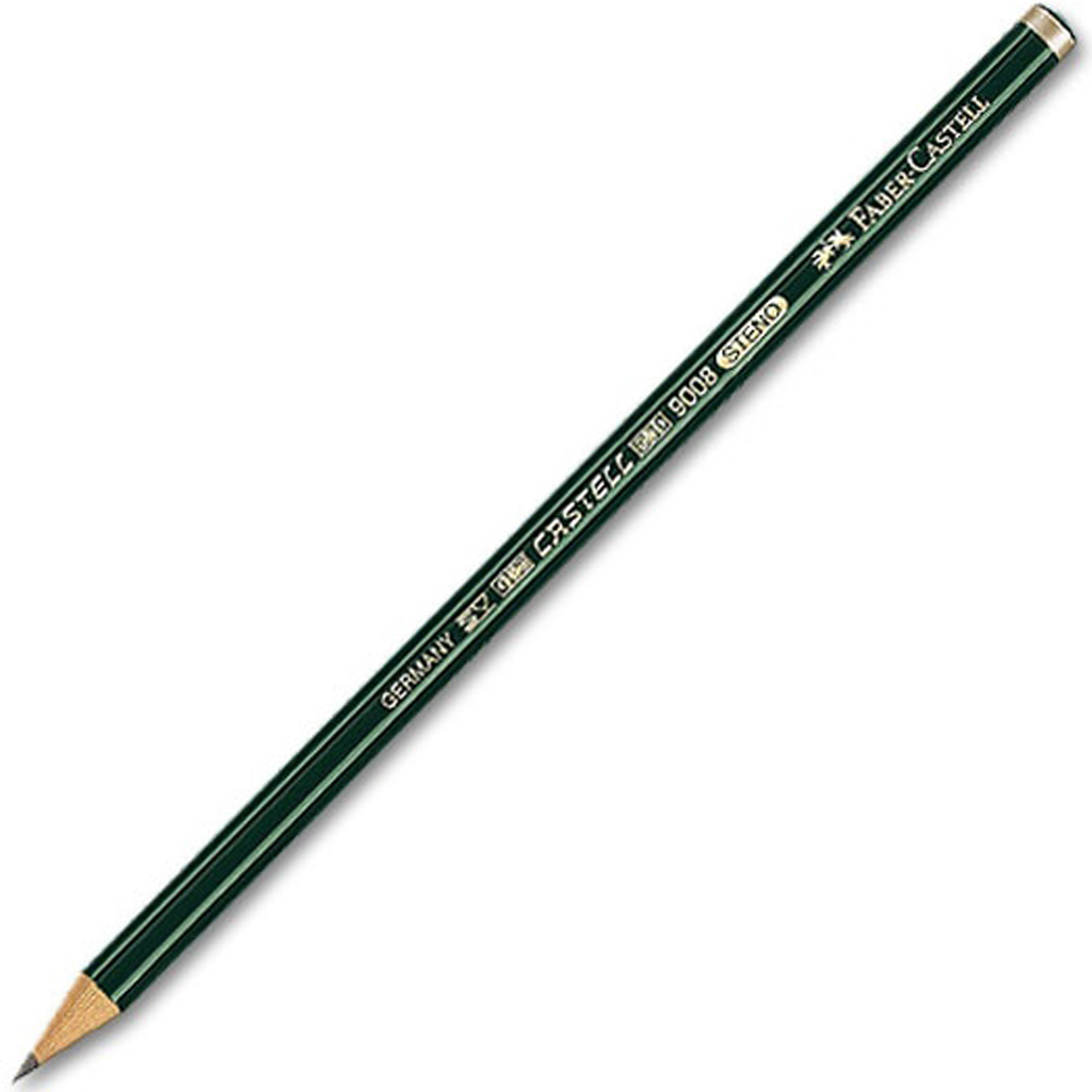 imagen de Faber-Castell: 9008 Steno lápiz de grafito B 1