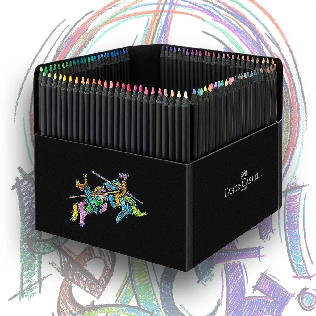 imagen de Faber-Castell: Black Edition set de lápices de colores de 100 unidades 2