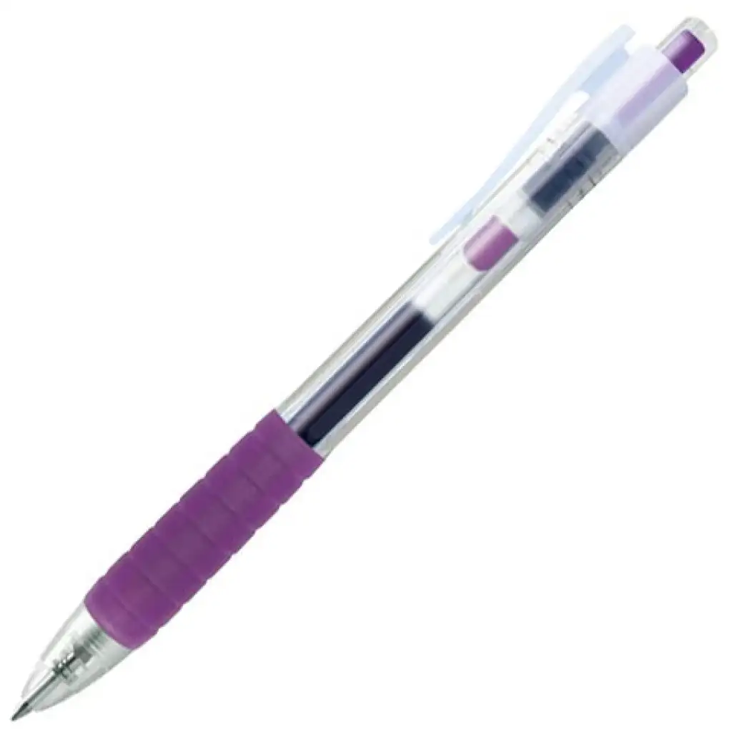 imagen de Faber-Castell: Bolígrafo gel Fast 0,7mm morado 1