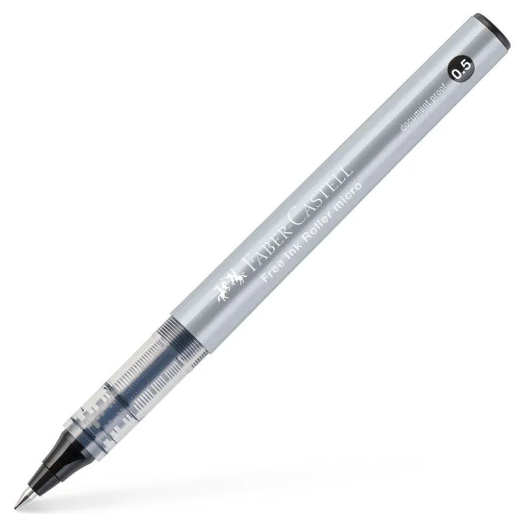 imagen de Faber-Castell: Bolígrafo negro de 0.5 mm 1