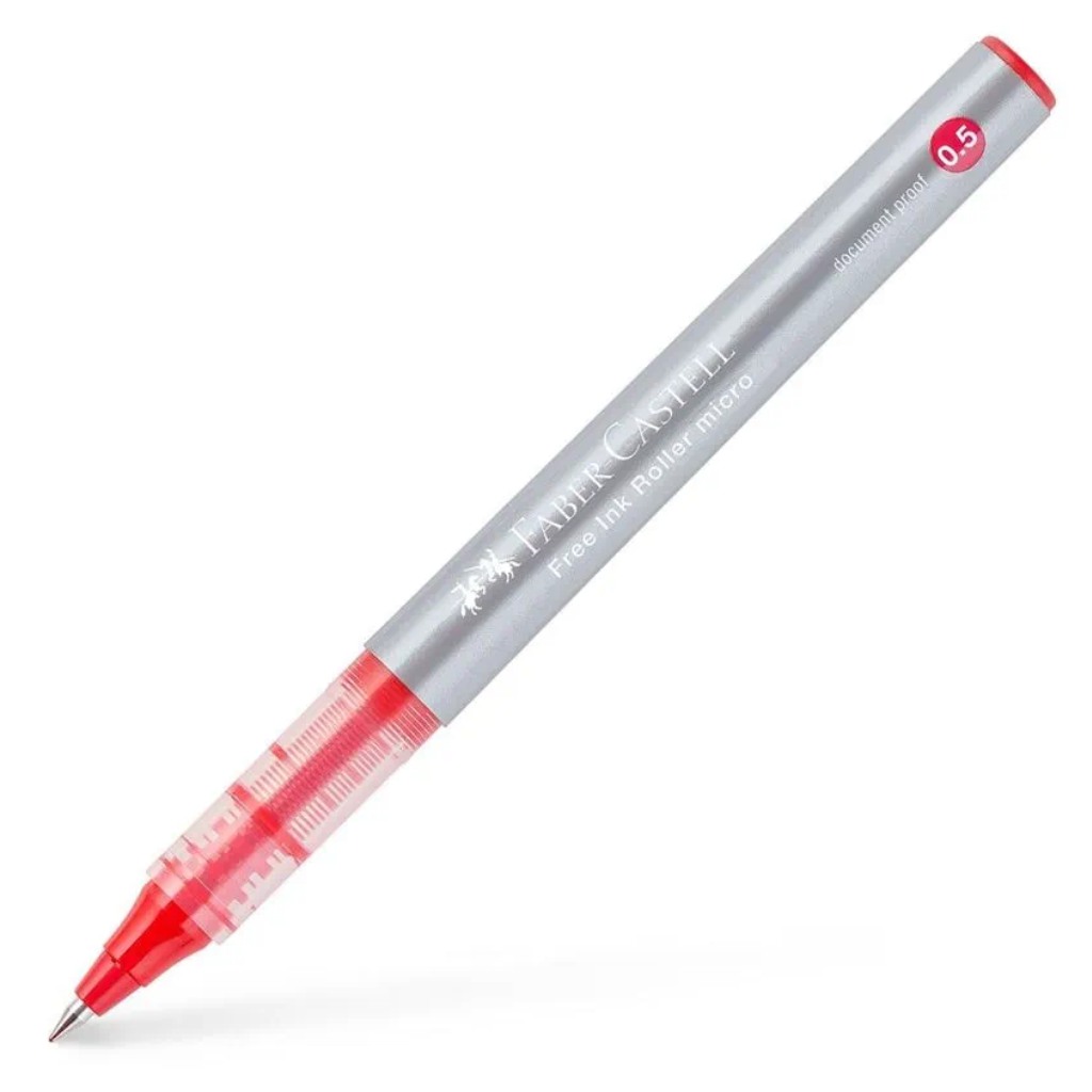 imagen de Faber-Castell: Bolígrafo rojo de 0.5 mm 1