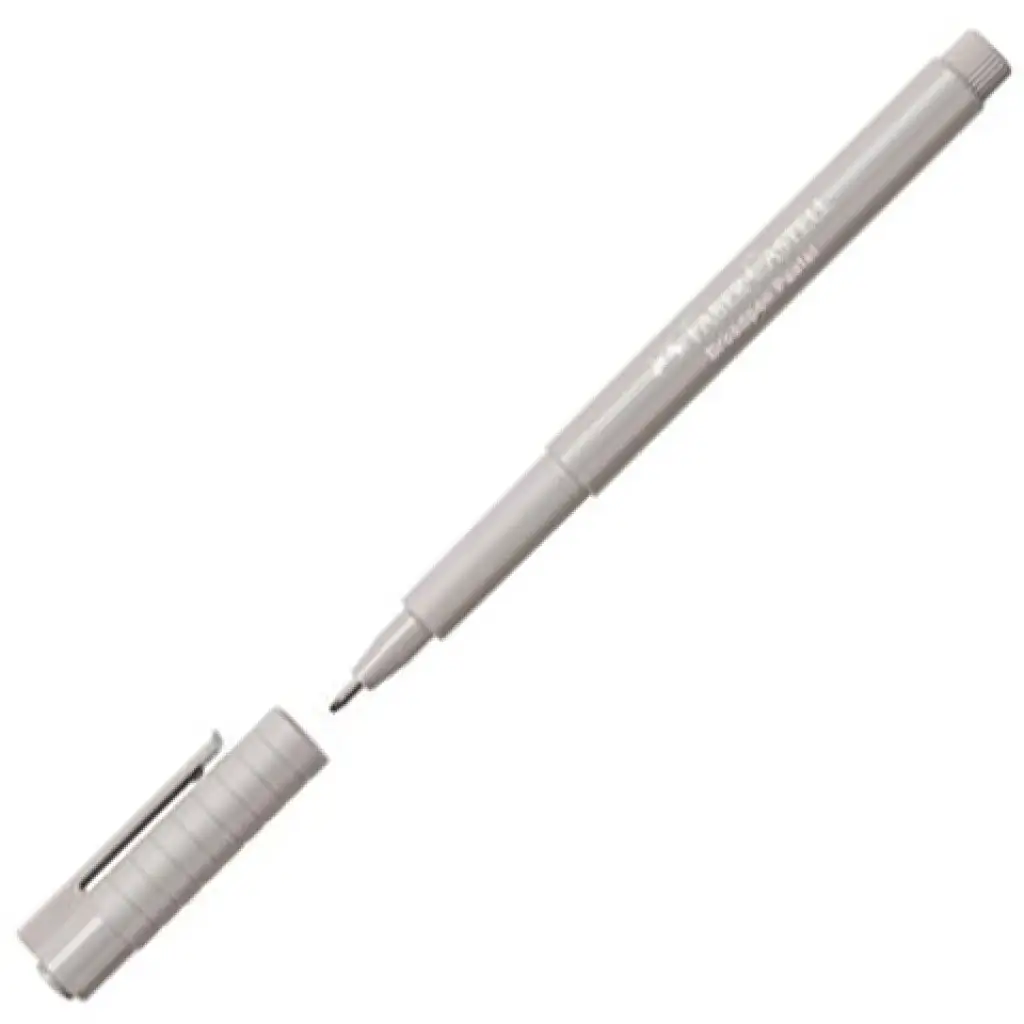 imagen de Faber-Castell: Broadpen 1554 rotulador 0,8mm gris 1