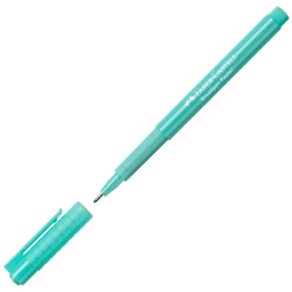 imagen de Faber-Castell: Broadpen 1554 rotulador 0,8mm turquesa 1