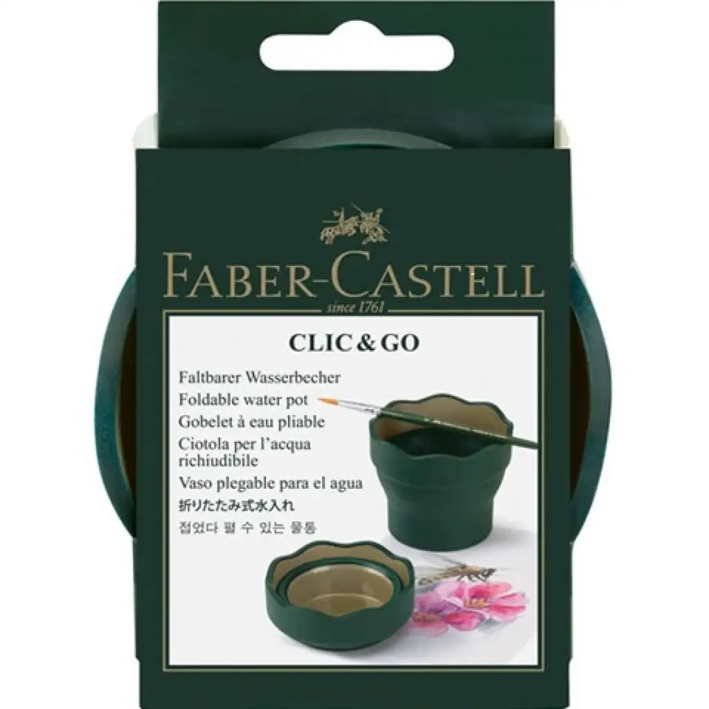 imagen de Faber-Castell: Clic&Go paleta de pinceles 1