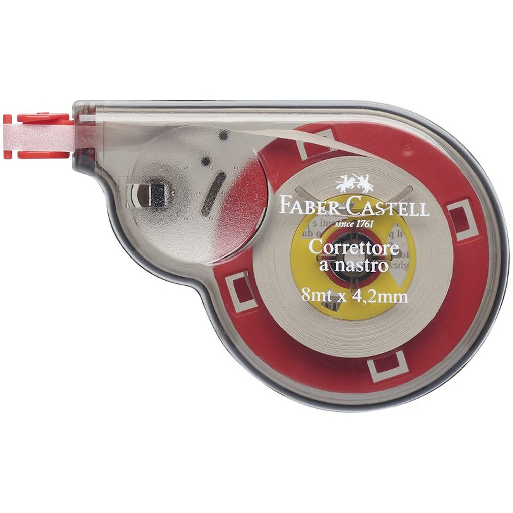 imagen de Faber-Castell: Corrector de cinta 4,2mm x 8m 1