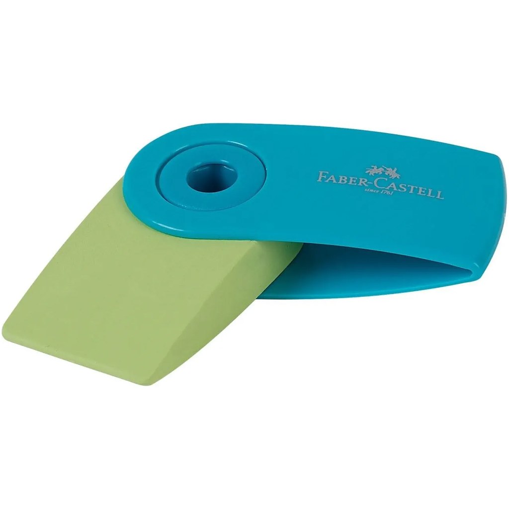 imagen de Faber-Castell: Funda mini borrador en colores de moda 1ud 3