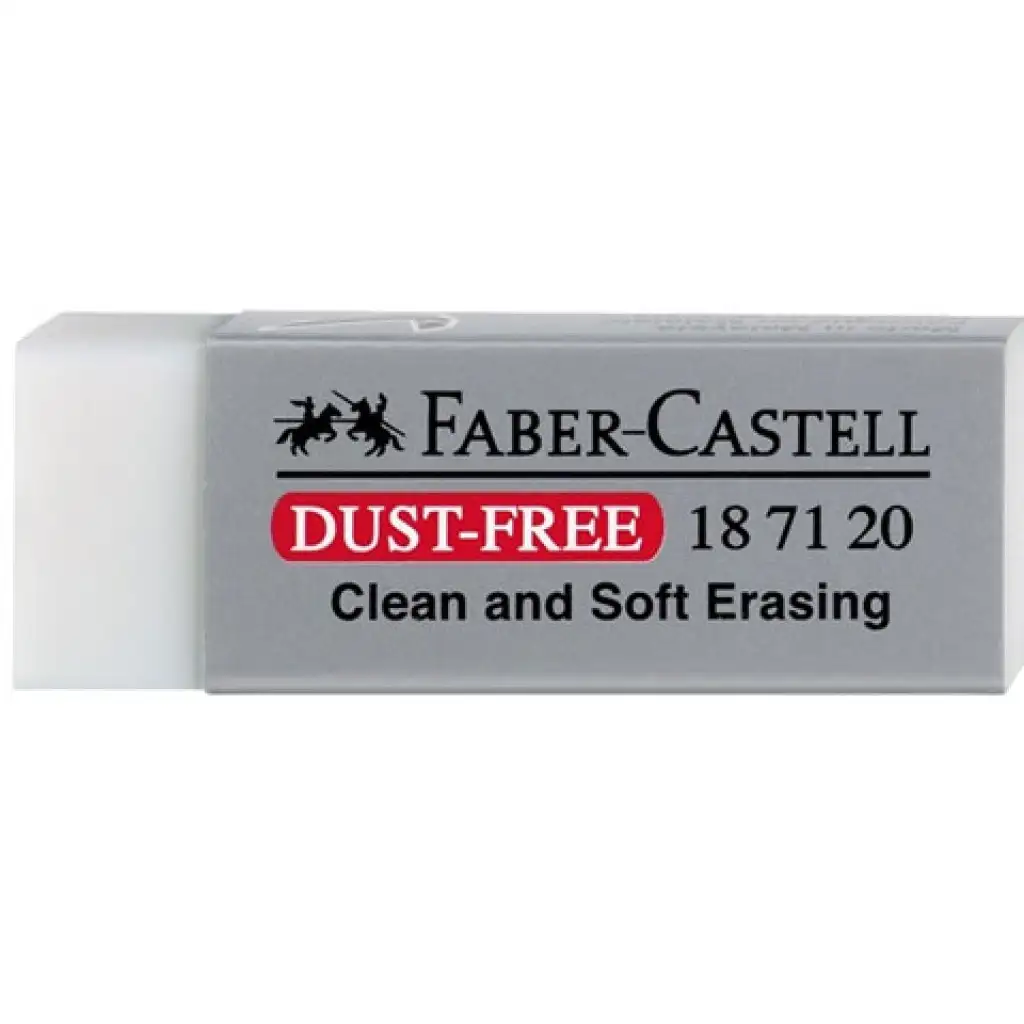 imagen de Faber-Castell: Goma de borrar grande sin virutas de vinilo 1