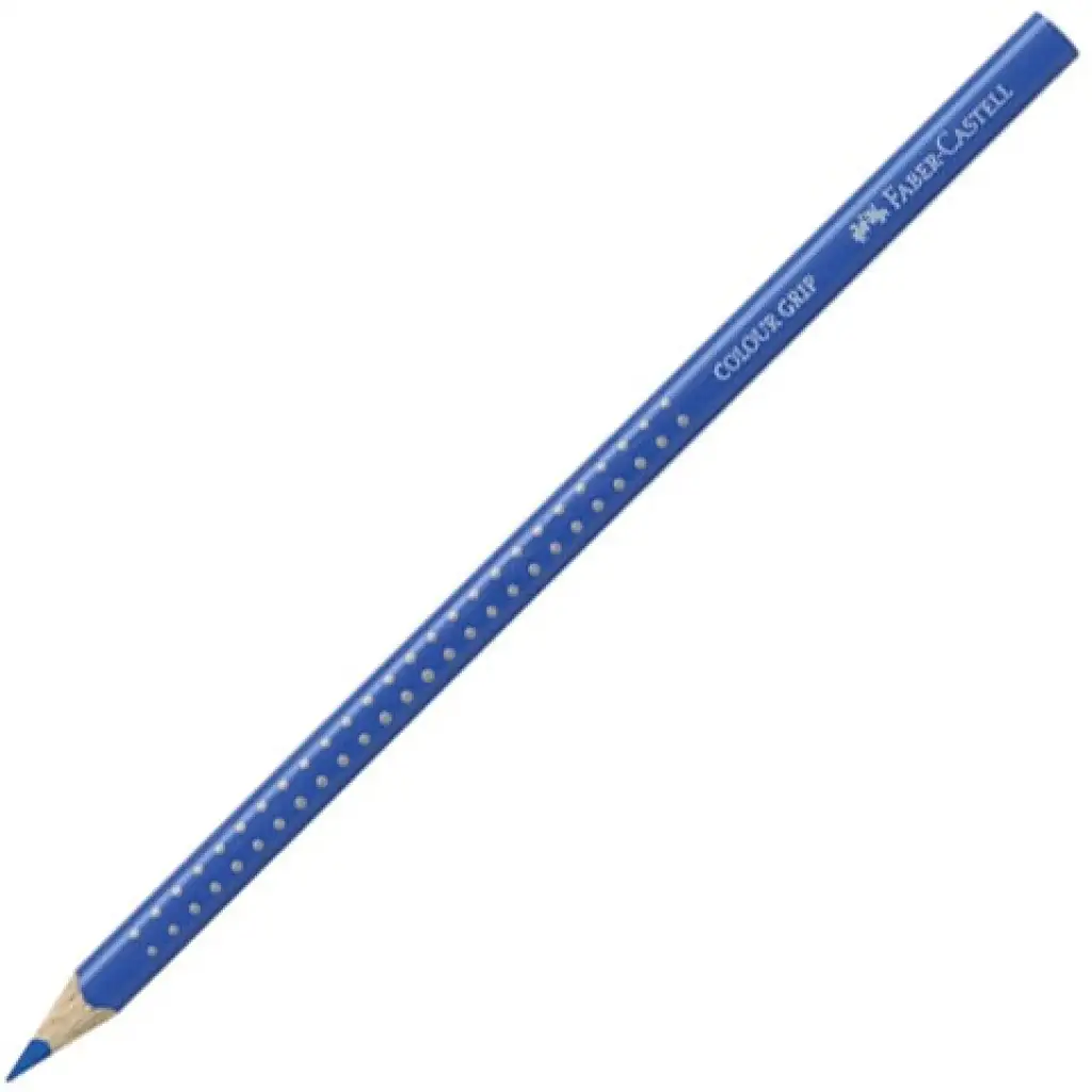 imagen de Faber-Castell: Grip '01 lápiz de color azul oscuro 1