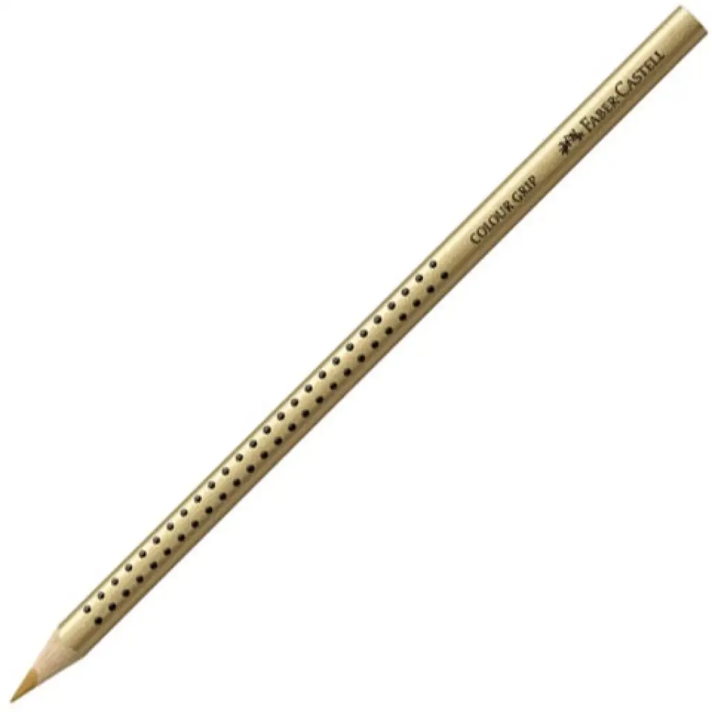 imagen de Faber-Castell: Grip '01 lápiz de color dorado 1