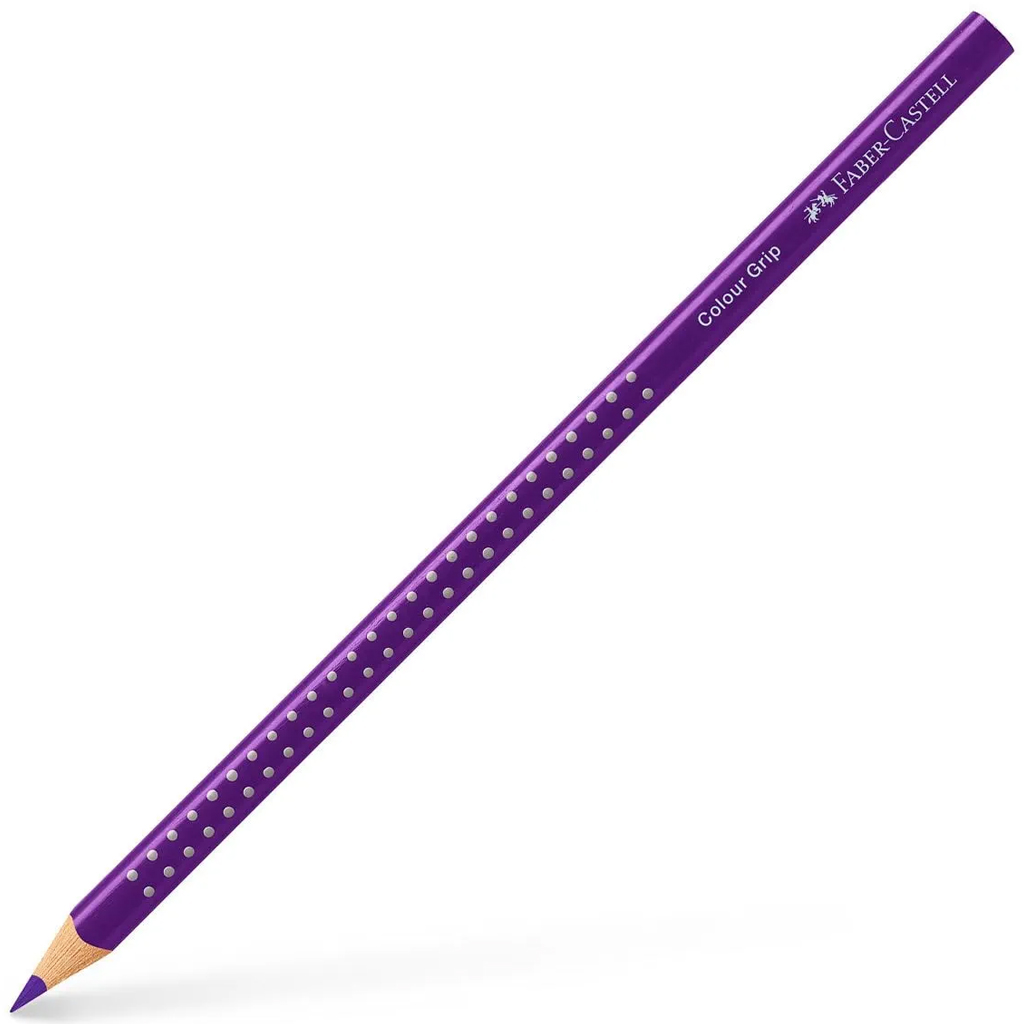 imagen de Faber-Castell: Grip '01 lápiz de color púrpura 1