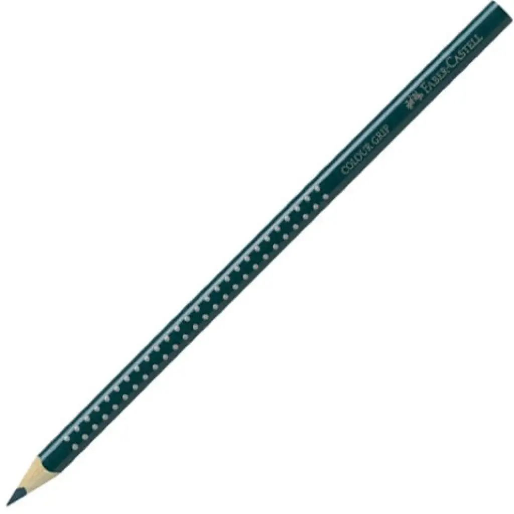 imagen de Faber-Castell: Grip '01 lápiz de color verde fuerte 1