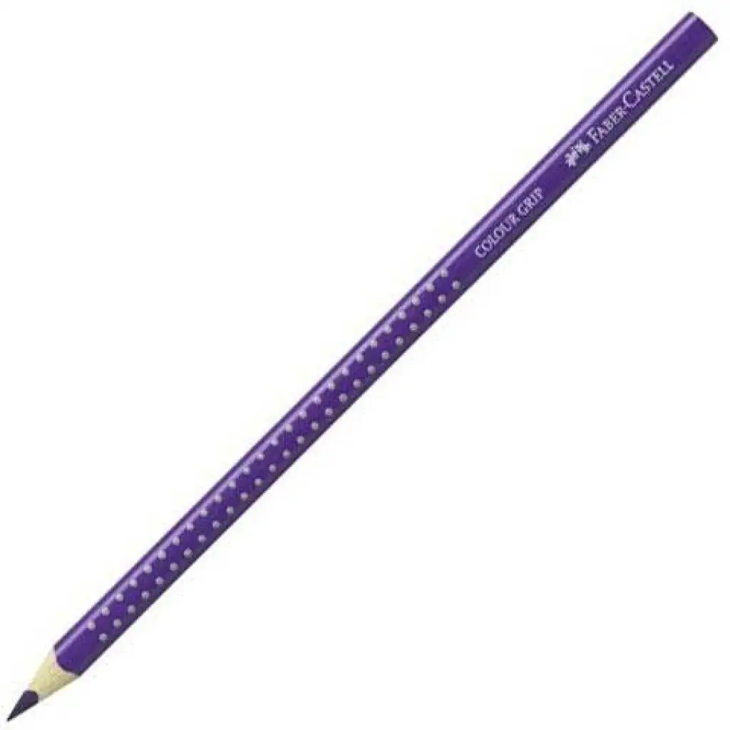 imagen de Faber-Castell: Grip '01 lápiz de colores morado 1
