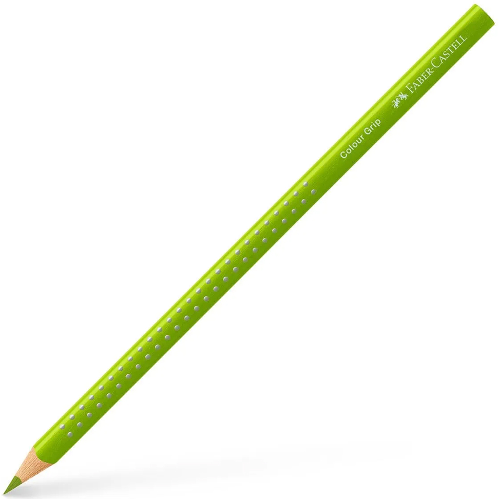 imagen de Faber-Castell: Grip '01 lápiz de colores verde pistacho 1