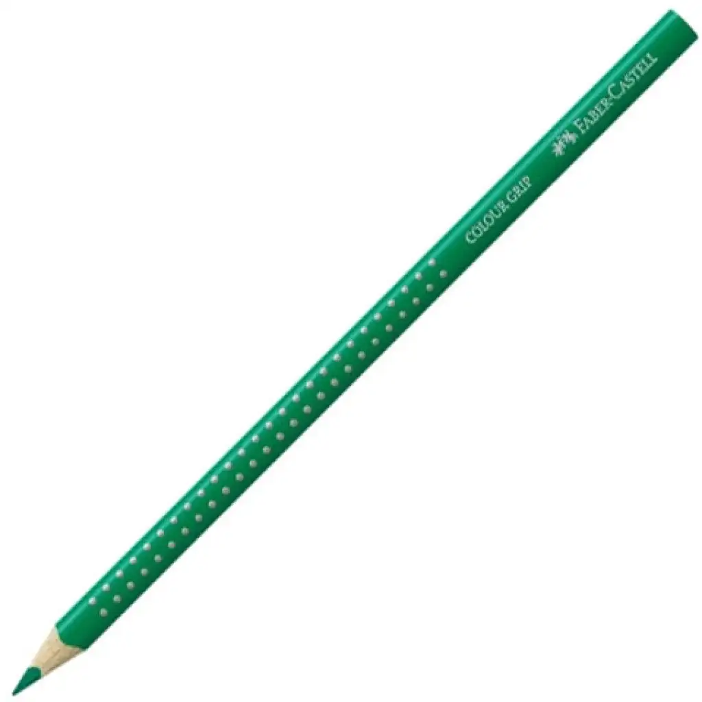 imagen de Faber-Castell: Grip '01 lápiz de colores verde 1