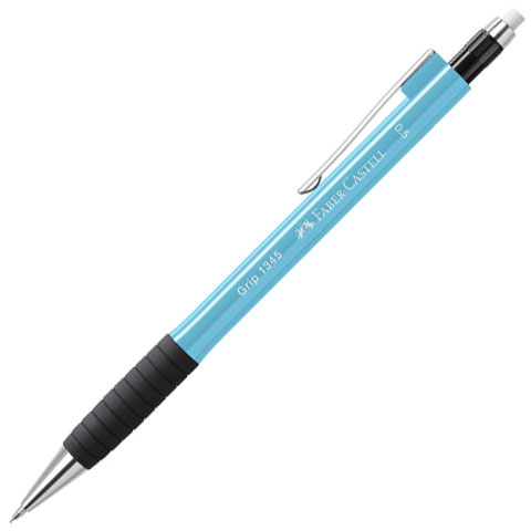 imagen de Faber-Castell: Grip 1345 lápiz mecánico en color azul claro 0,5mm 1