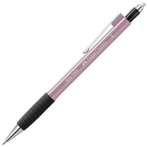 imagen de Faber-Castell: Grip 1345 lápiz mecánico en color rosa 0,5mm 1