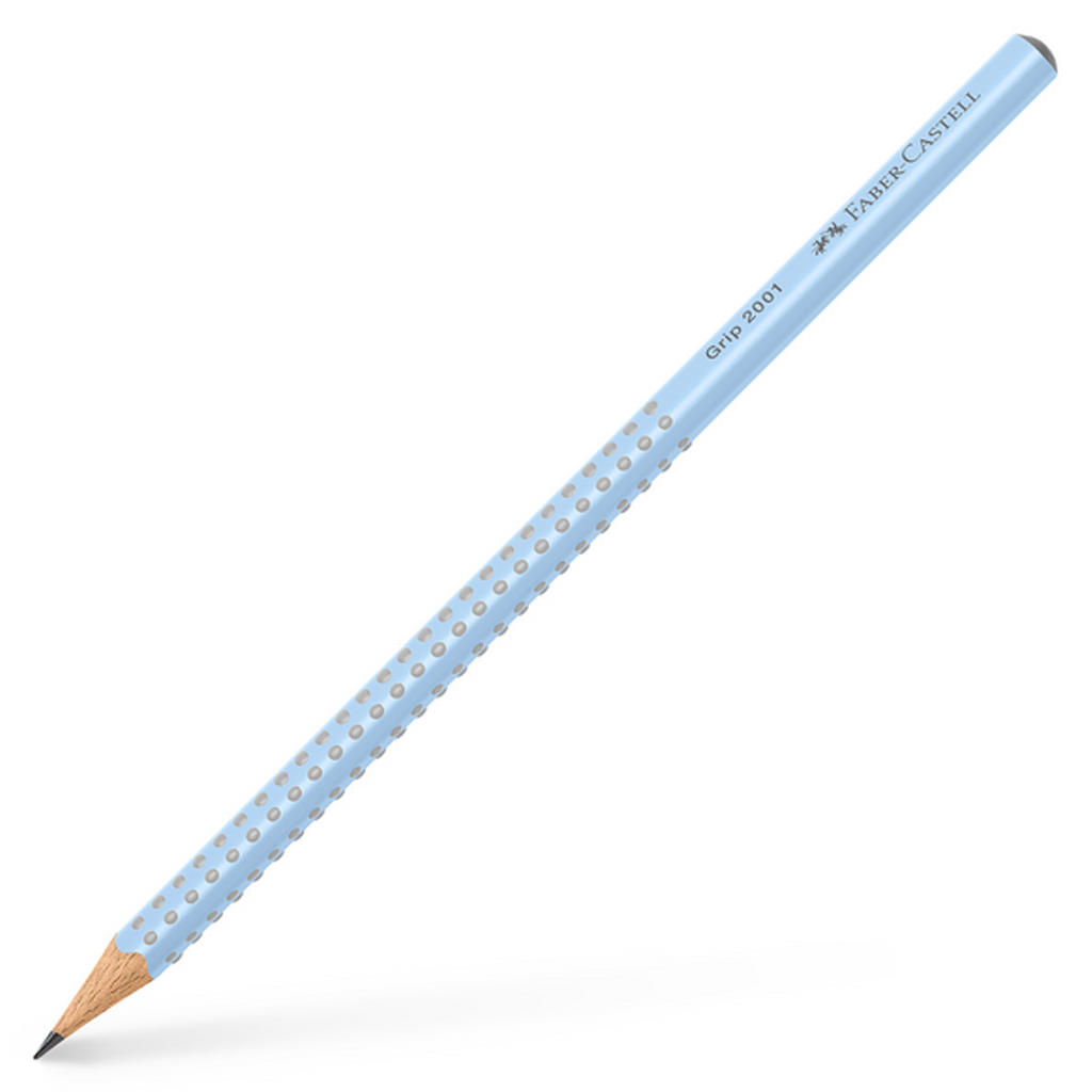 imagen de Faber-Castell: GRIP 2001 azul cielo lápiz de grafito 2B 1