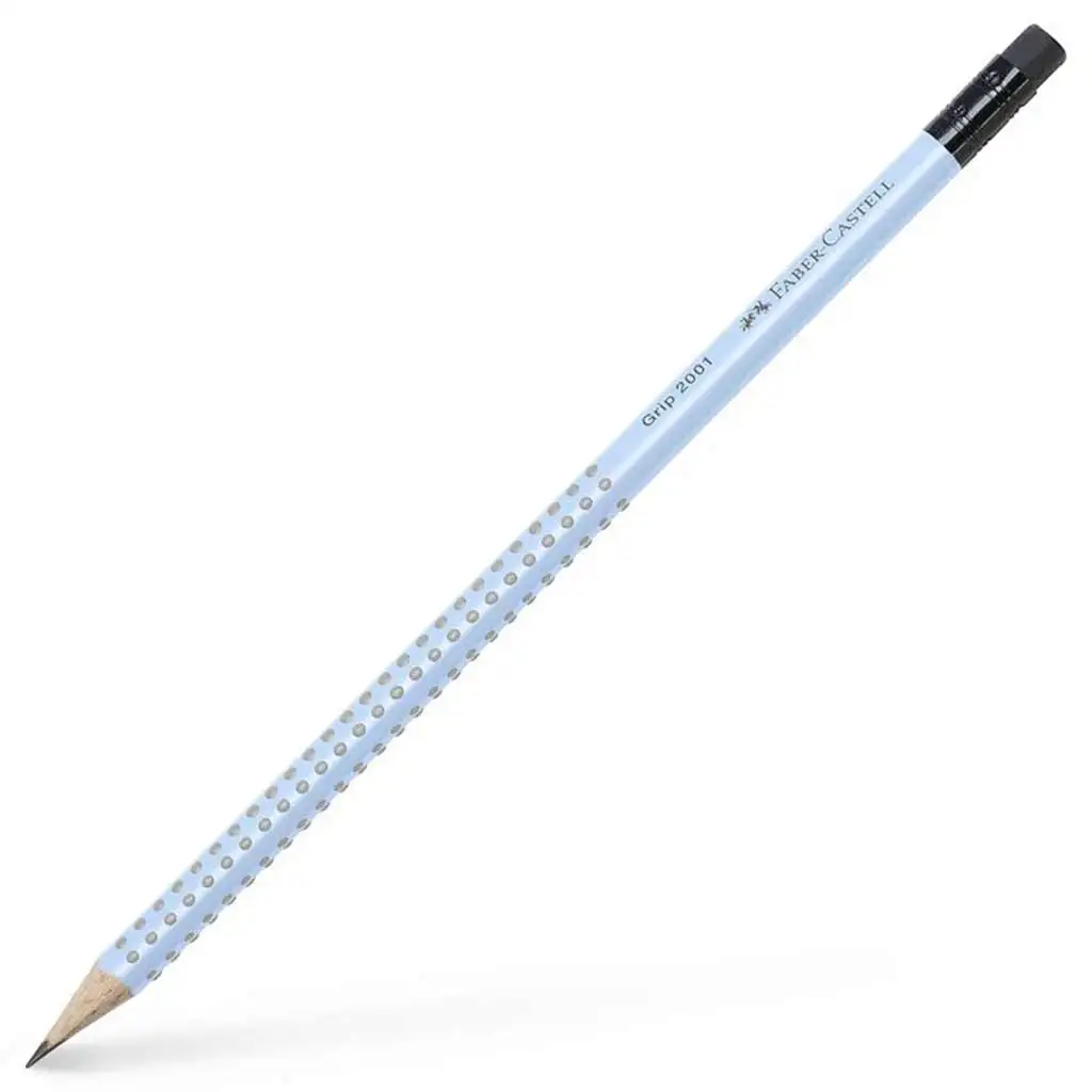 imagen de Faber-Castell: Grip 2001 lápiz de grafito en color azul celeste 1ud 1