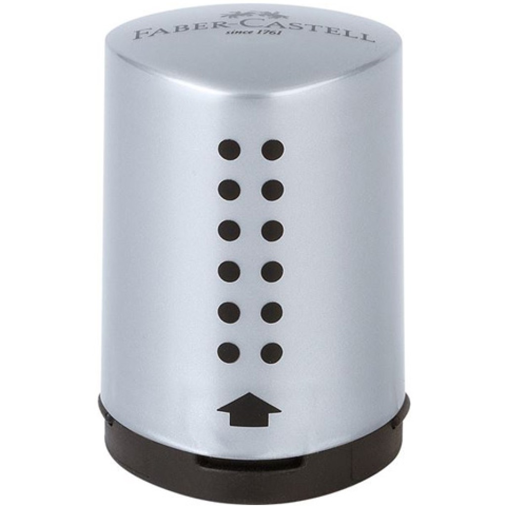 imagen de Faber-Castell: Grip 2001 mini sacapuntas plata 1