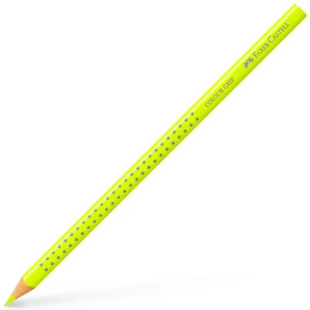 imagen de Faber-Castell: Grip 2001 Neón amarillo lápiz de colores 1