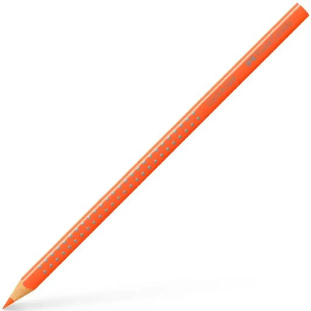 imagen de Faber-Castell: Grip 2001 Neón naranja lápiz de colores 1